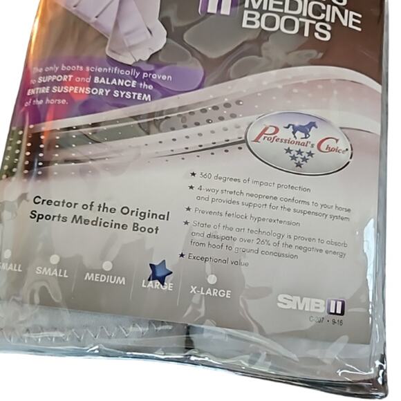 Professionals Choice SMBII White Large Sport Boots New - Picture 2 of 4